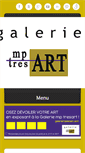 Mobile Screenshot of galeriemptresart.com